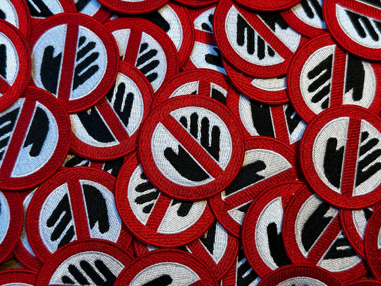 Don't Touch Me-Badge