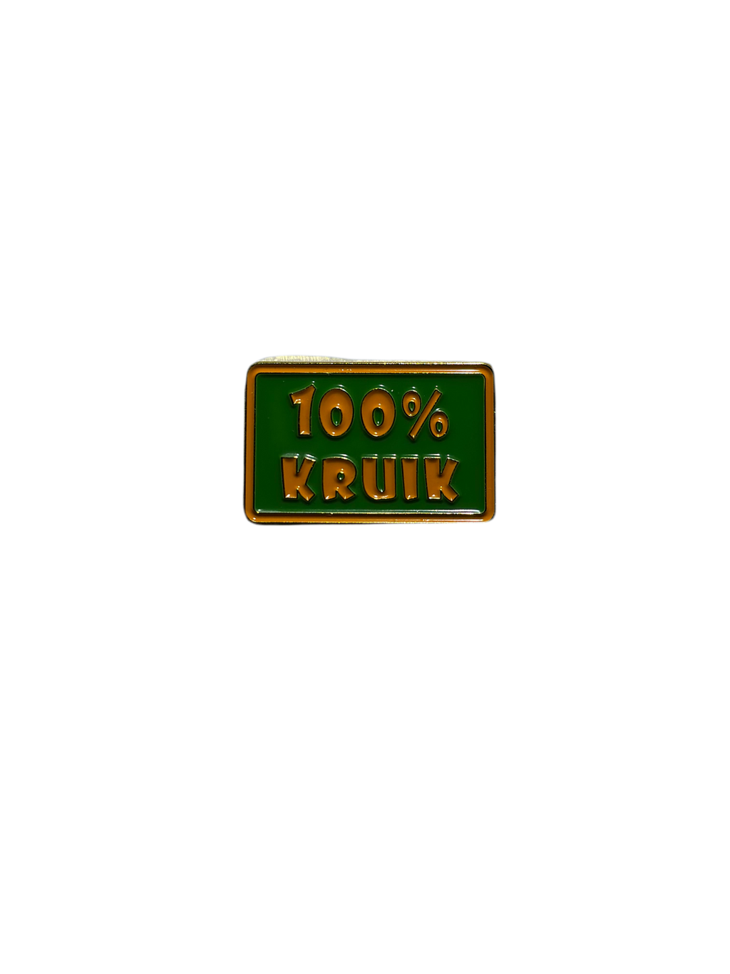 100% kruik pin