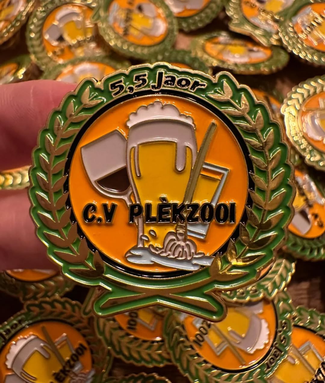 Jubileumpin CV Plèkzooi