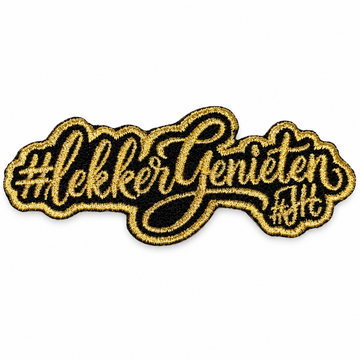 Officieel Lekker Genieten embleem - Jesse Hoeré