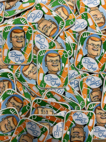 Benno van Vugt "Hitjes-Badge" Gruun-Oranje
