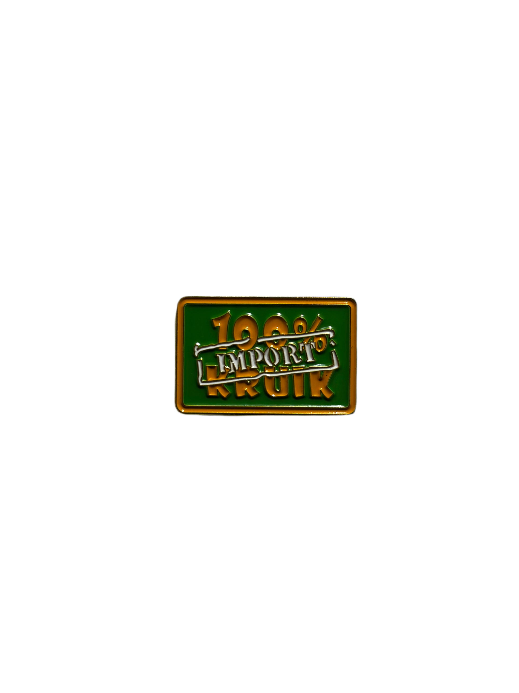 100% import kruik pin
