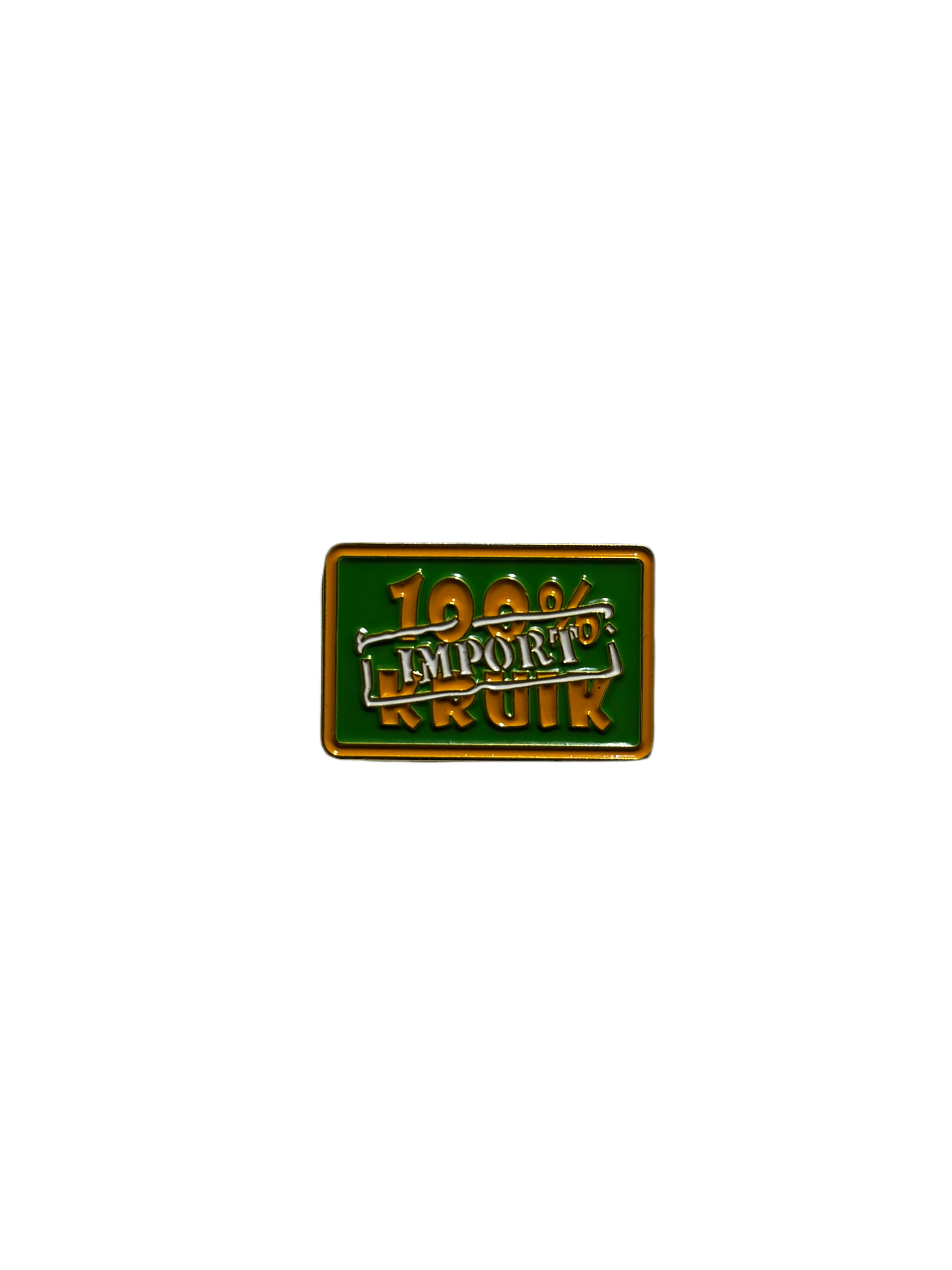 100% import kruik pin