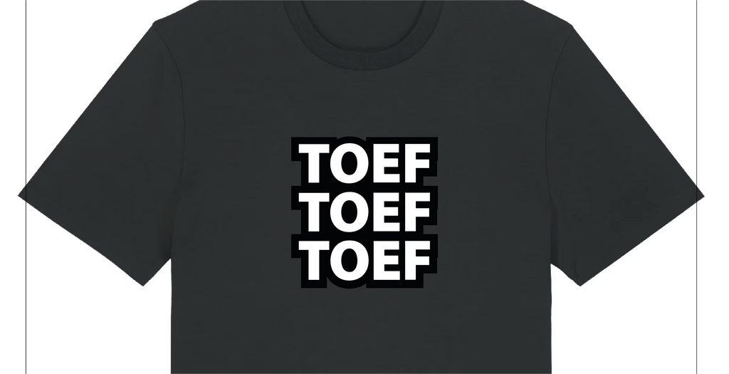 T-shirt TOEF TOEF TOEF
