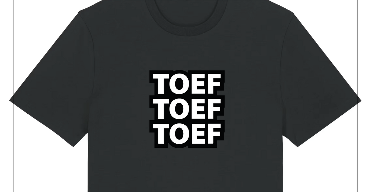 T-shirt TOEF TOEF TOEF