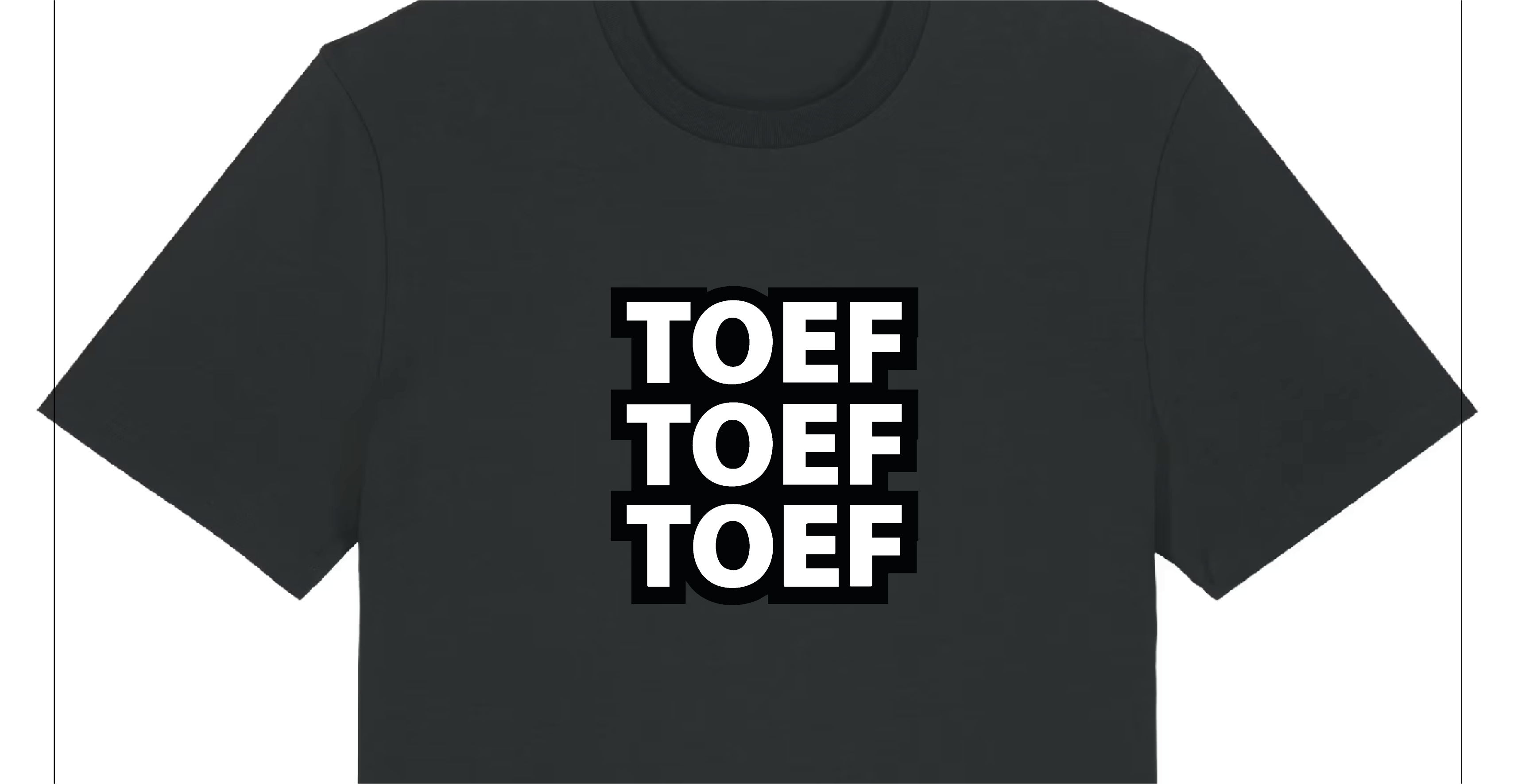 T-shirt TOEF TOEF TOEF