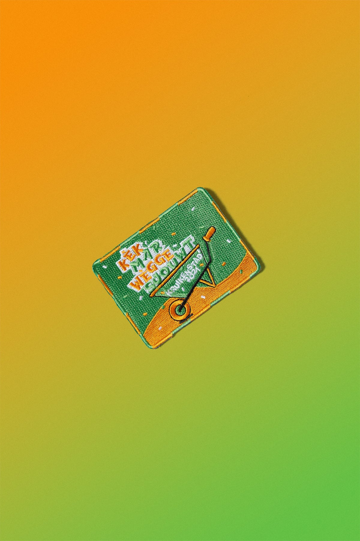 Het Officiële Groen-Oranje Jaarmotto embleem ’20-’21