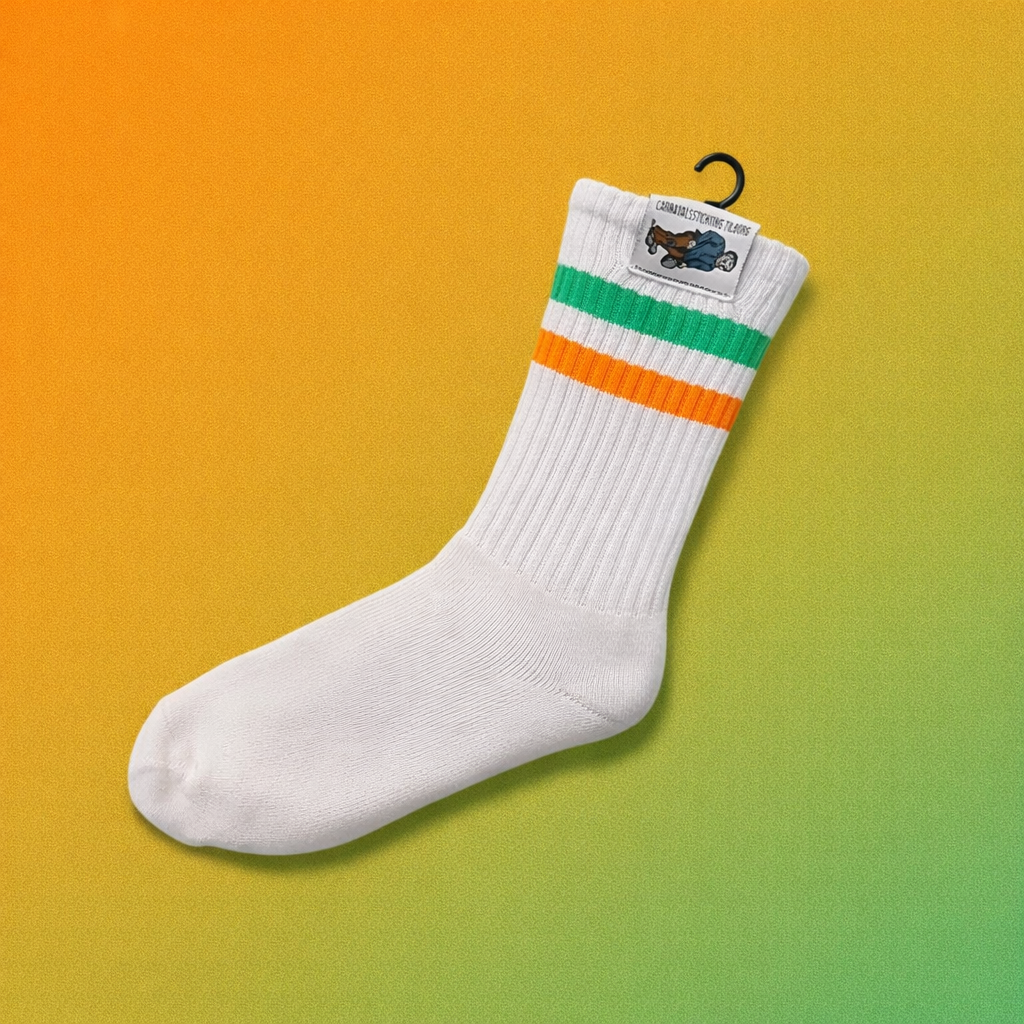 De Officiële Groen-Oranje Sport Sokken set 2 paar
