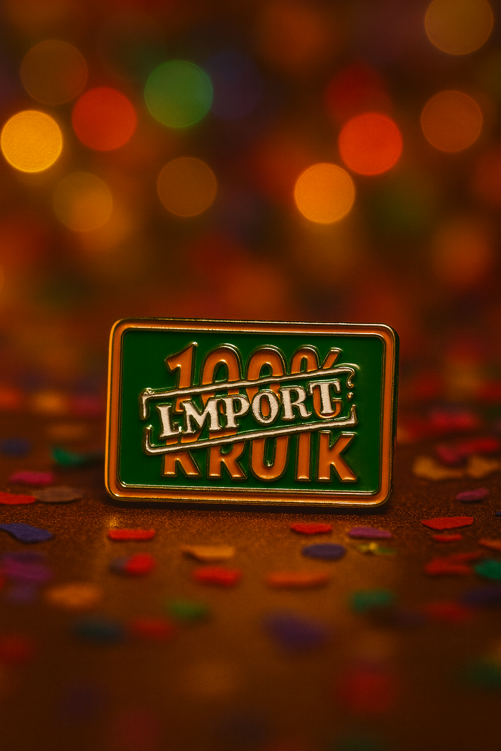 100% import kruik pin