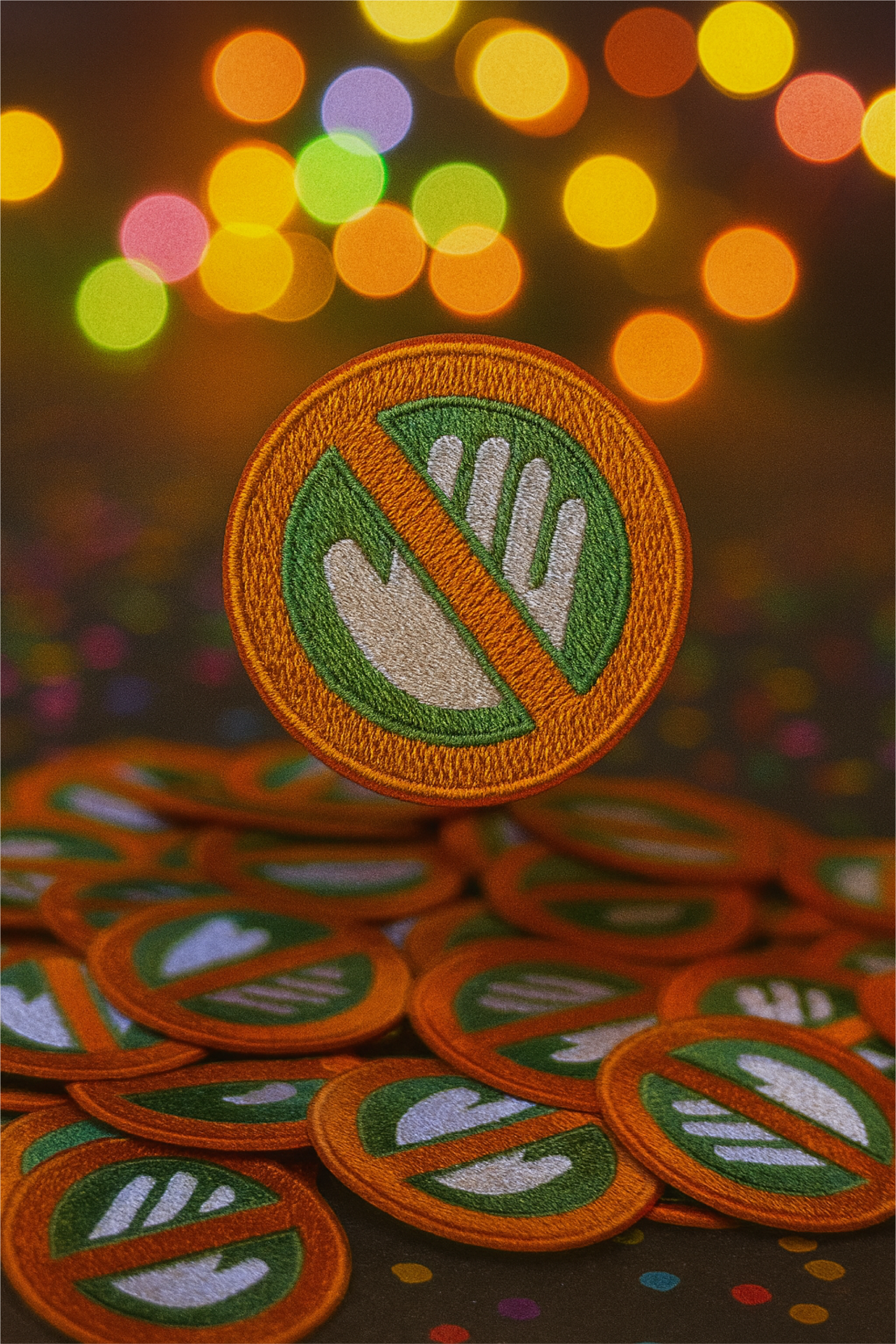 Don't Touch Me-Badge Kruikenstad