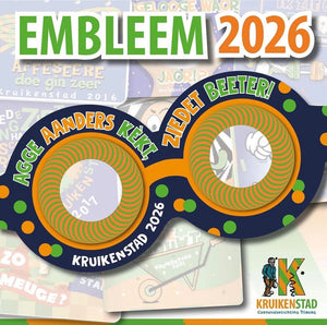 Officieel jaar motto embleem 2026