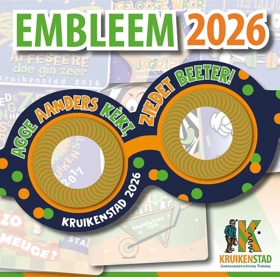 Officieel jaar motto embleem 2026