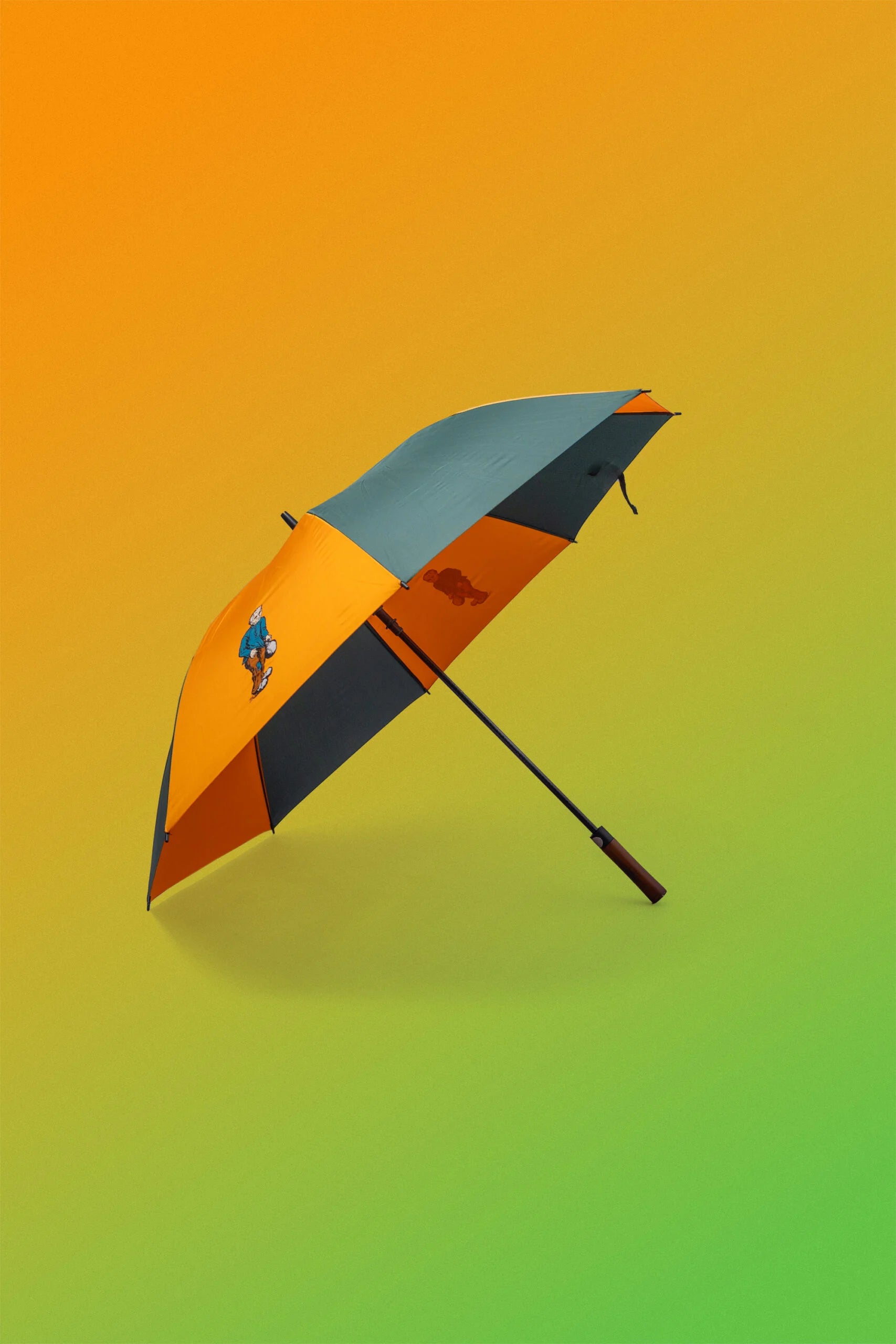 De Officiële Groen-Oranje Paraplu