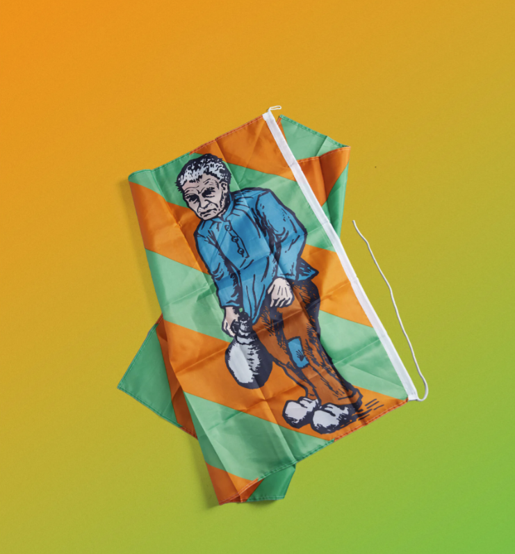 De Officiële Groen-Oranje Vlag (medium)