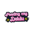 Carnavalsembleem: Feeding my Delulu