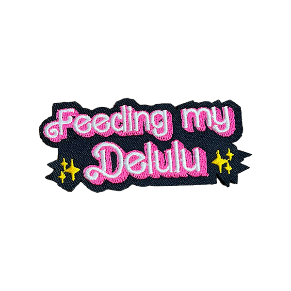 Carnavalsembleem: Feeding my Delulu