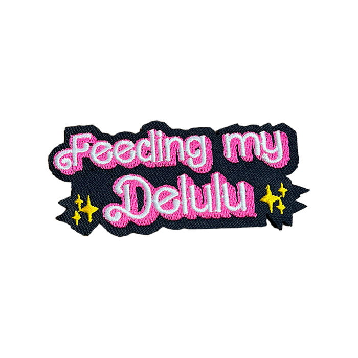 Carnavalsembleem: Feeding my Delulu