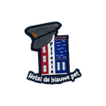 Carnavalsembleem: Hotel de Blauwe Pet